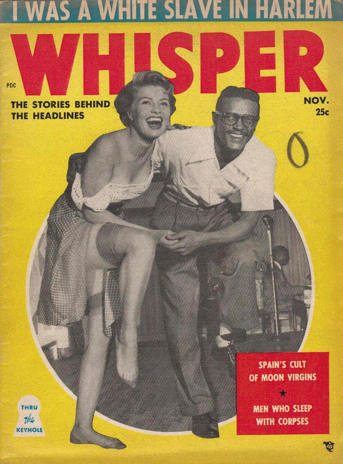 WHISPER magazine cover November 1954