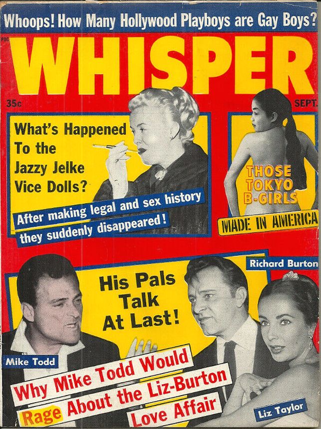 WHISPER magazine side cover  Vol 16 No  11  September 1963