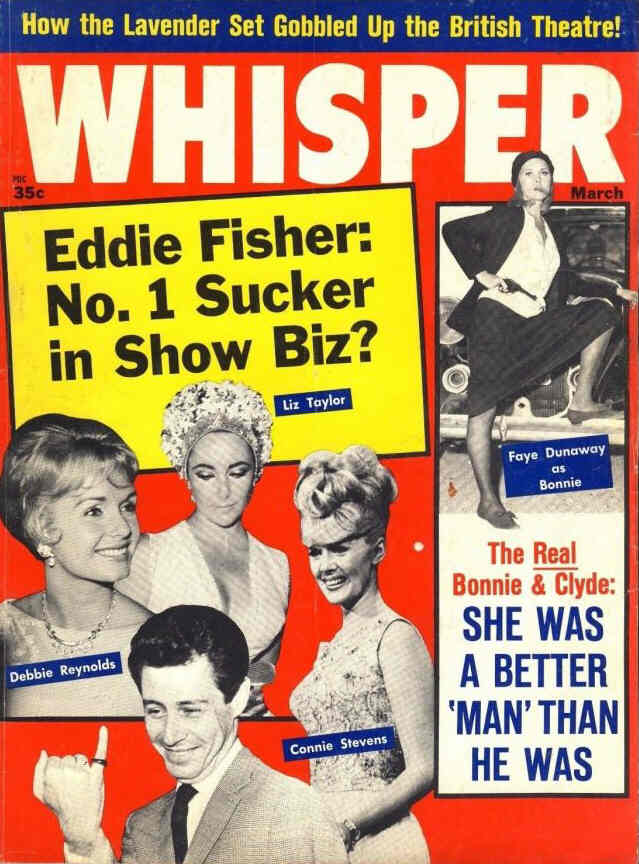 WHISPER magazine side cover March 1968