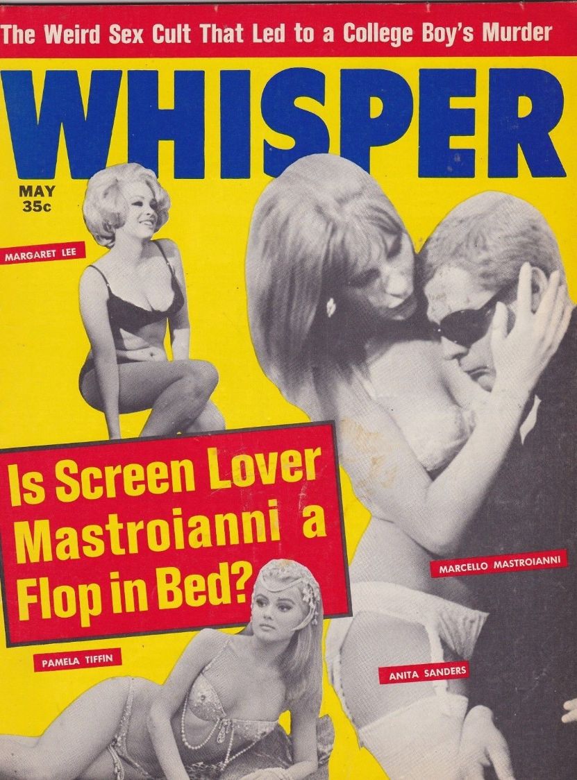 WHISPER magazine side cover  May 1968