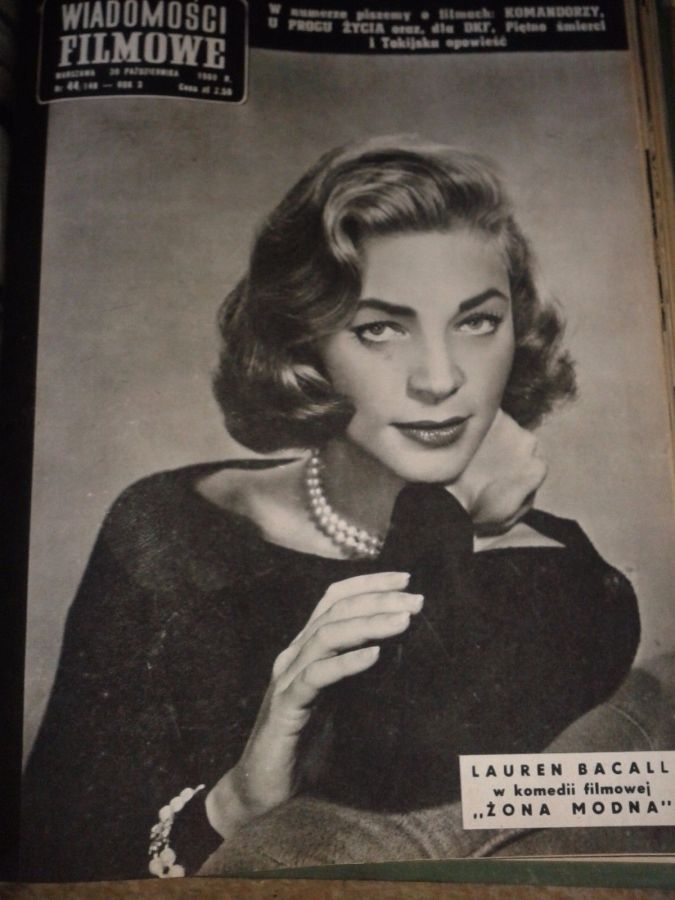 WIADOMOSCI FILMOWE magazine side cover Issue 44 30 October 1960