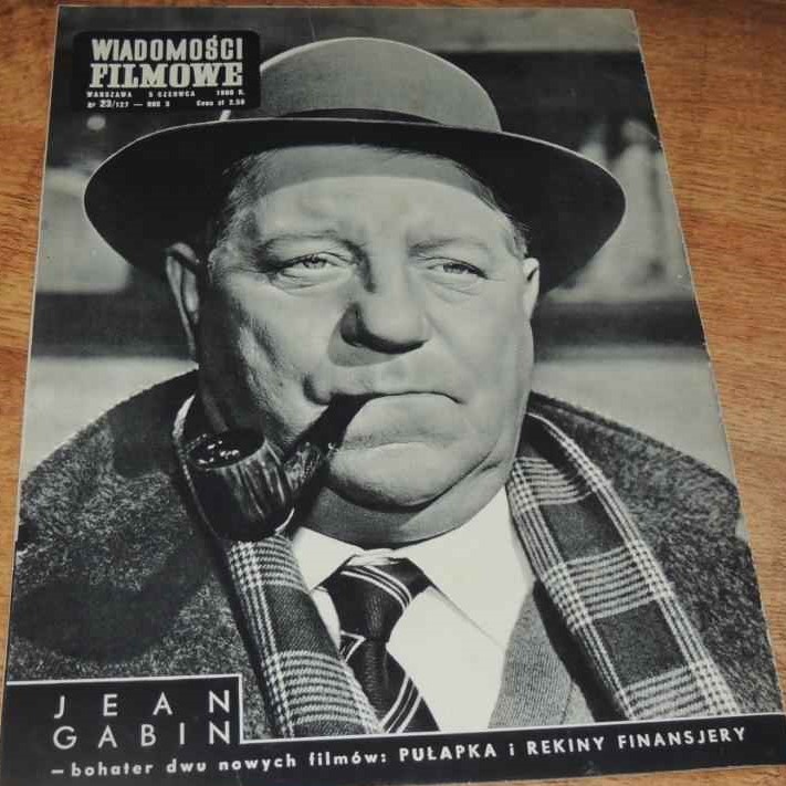 WIADOMOSCI FILMOWE magazine side cover Issue 23 5 June 1960