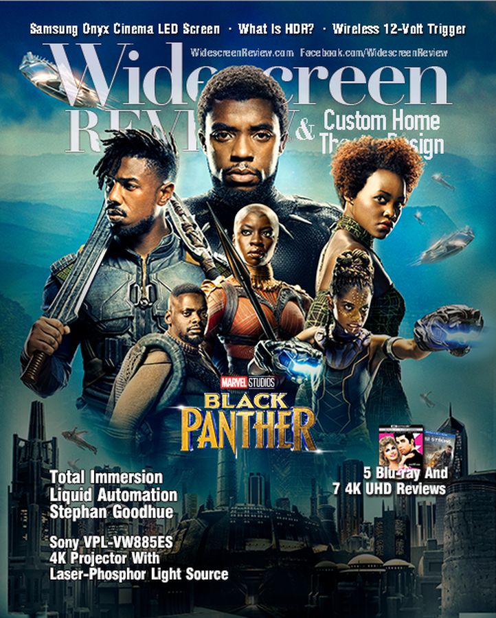 WIDESCREEN REVIEW magazine side cover Issue 228  June 2018