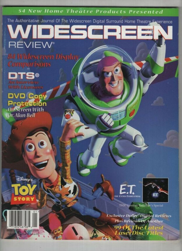 WIDESCREEN REVIEW magazine side cover Issue 22 December 1996