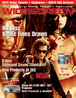 WIDESCREEN REVIEW magazine side cover Issue 82 March 2004