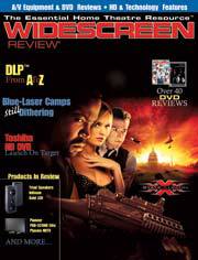 WIDESCREEN REVIEW magazine side cover Issue 99 August 2005