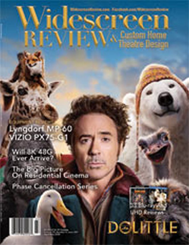 WIDESCREEN REVIEW magazine cover Issue 249  April/May 2020