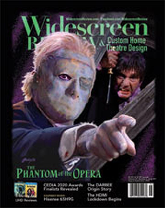 WIDESCREEN REVIEW magazine side cover Issue 251  August/September 2020