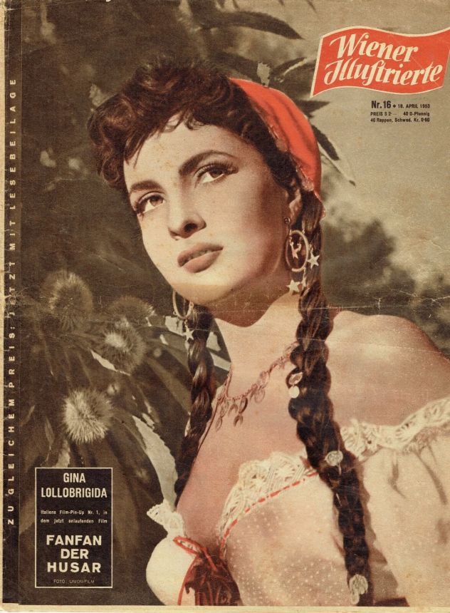 WIENER ILLUSTRIERTE magazine cover 18 April 1953