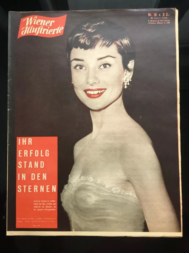 WIENER ILLUSTRIERTE magazine cover 30 April 1955