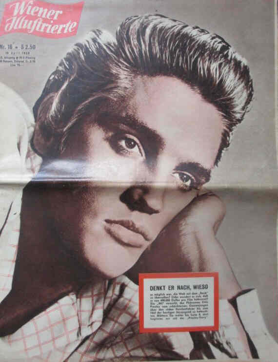 WIENER ILLUSTRIERTE magazine cover Issue 16 18 April 1959