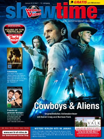 WORLD OF VIDEO magazine cover January 2012