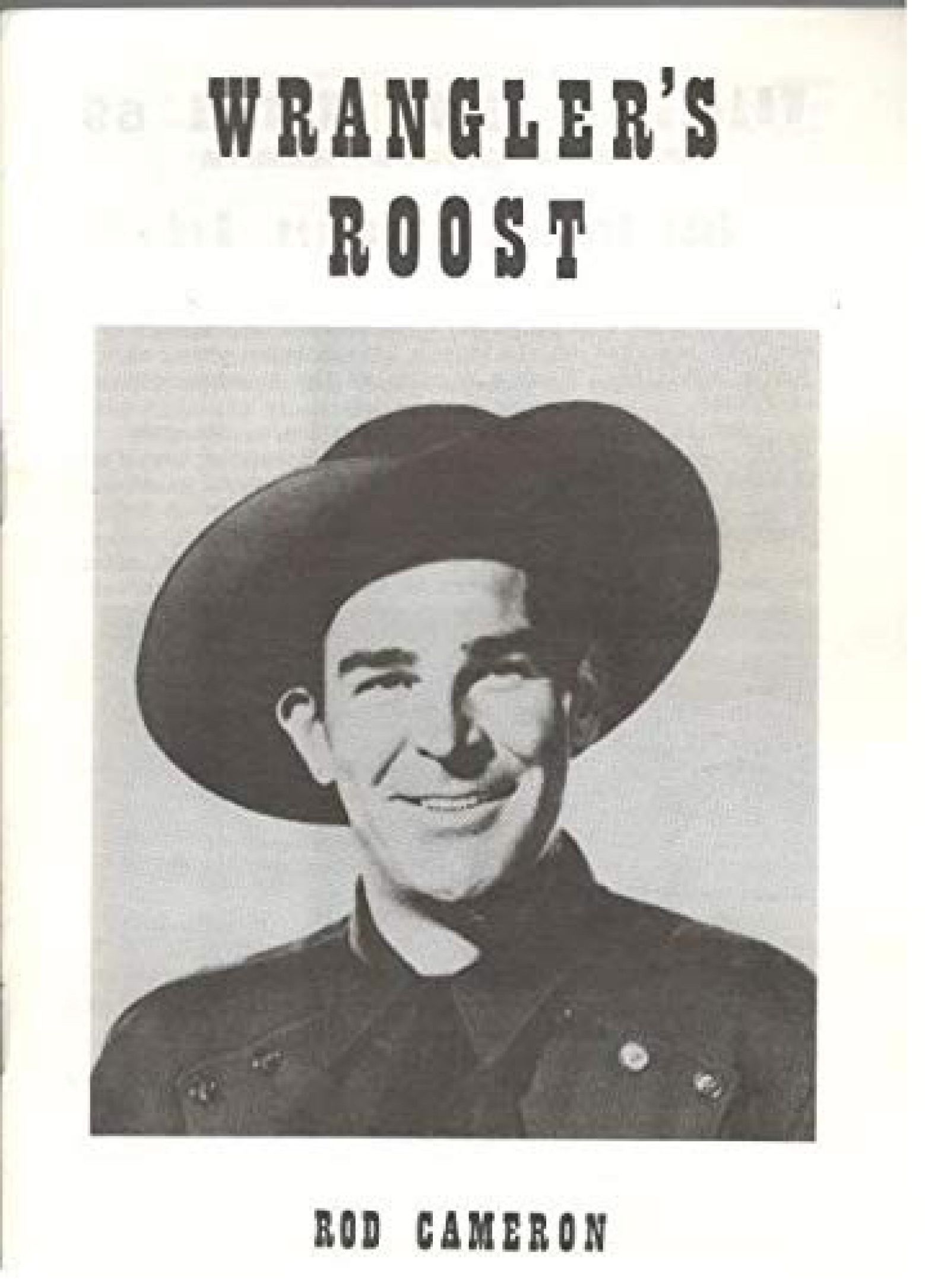 WRANGLERS ROOST magazine side cover Issue 69  