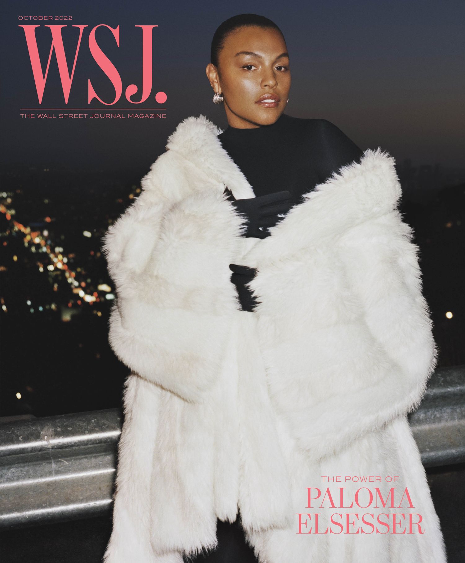 WSJ magazine side cover  October 2022