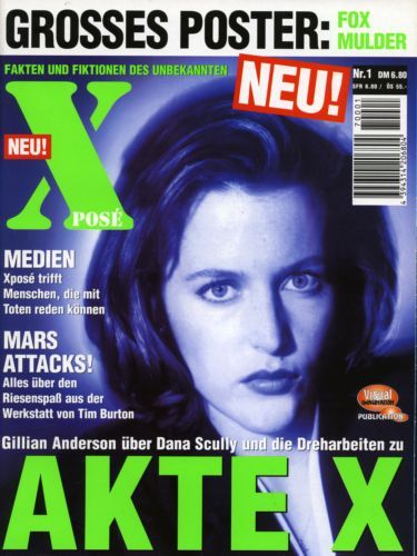 XPOSE (DE) magazine cover Issue 1 March 1997