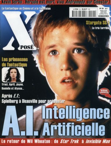 XPOSE (FR) magazine cover Issue 24 September-October 2001