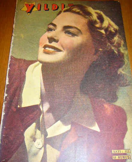 YILDIZ magazine side cover Issue 113  1943