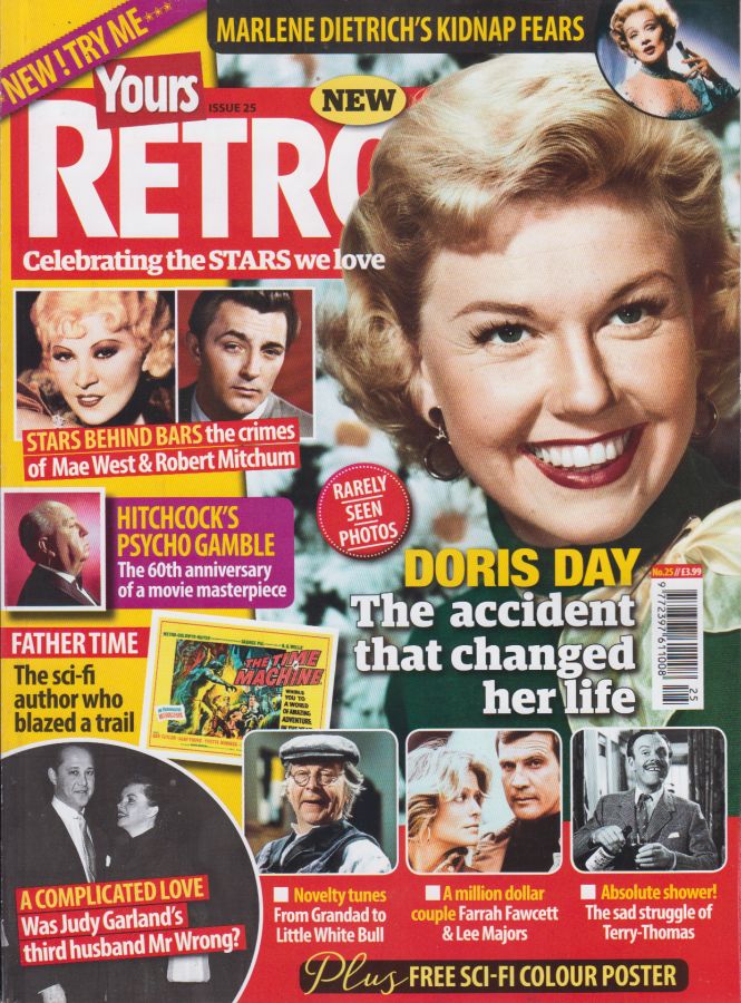YOURS RETRO magazine side cover Issue 25  April 2020