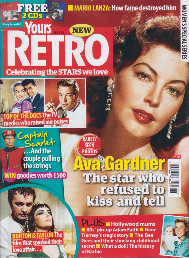 YOURS RETRO magazine side cover Issue 8 3 October 2017