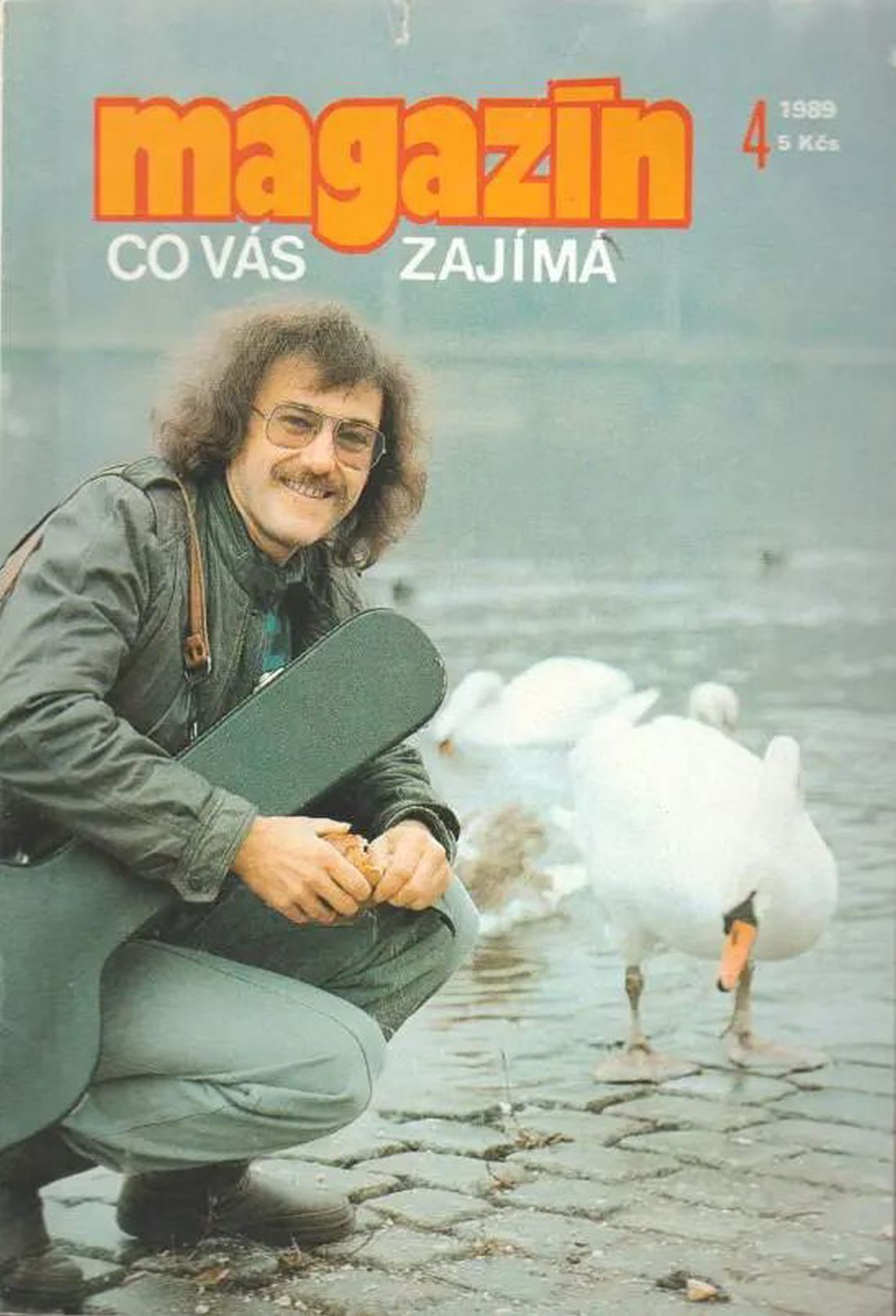 MAGAZIN CO VAS ZAJIMA magazine side cover Issue 4   1989