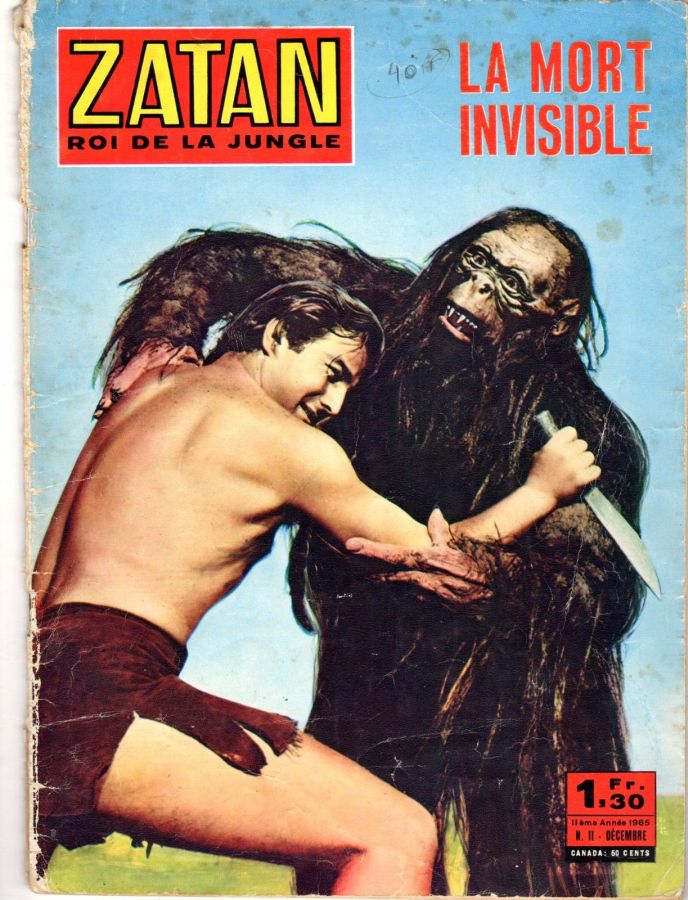 ZATAN magazine side cover Issue 11 1 December 1965