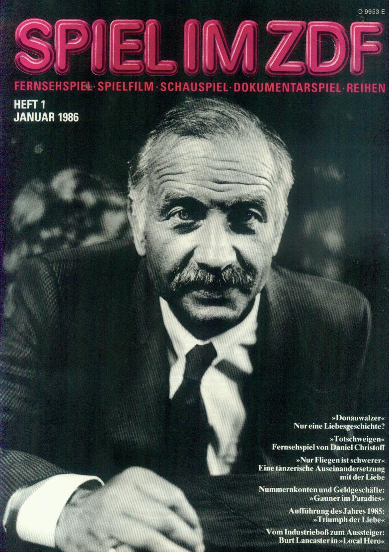 ZDF magazine cover January 1986